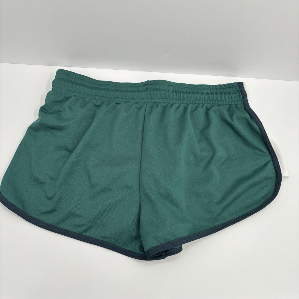 Athletic Works Womens Running Shorts Medium 8-10 Teal White Navy Gym Active - Picture 8 of 16